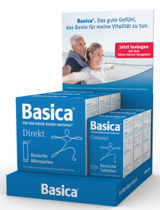 Basica® Mini-HV-Display mit den Topsellern Basica® Direkt und Basica® Compact | Art.-Nr. 3392091