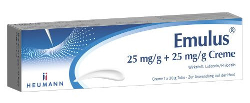 © Emulus® 25mg/g + 25mg/g Creme Packshot