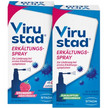 Packshot von Virustad in zwei Geschmacksrichtungen