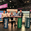 Das Alfasigma-Team am Stand bei der Apothekentour 2025