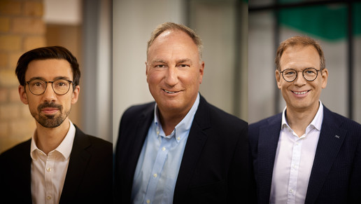 Dr. Henrik Matthies, Professor Dr. Jörg Debatin, Ralf König
