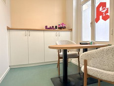 Ein Beratungsraum einer Apotheke.