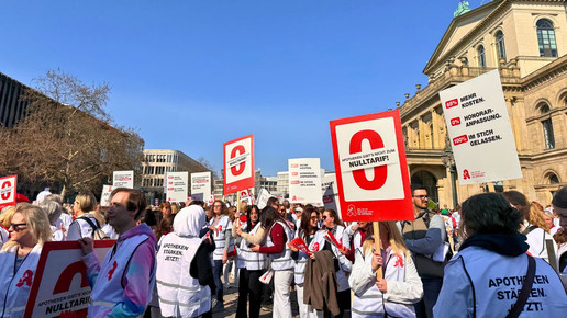 Eindrücke vom Apothekenprotest in Hannover