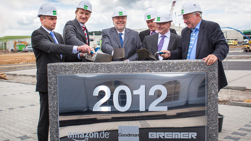120605 Grundsteinlegung Amazon Koblenz amazon