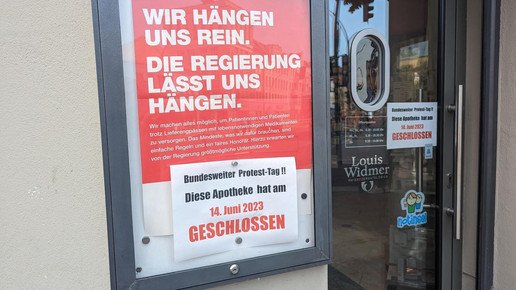 Ministerin unterstützt Apothekenprotest
