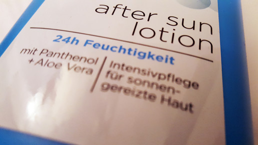 after sun lotion aa