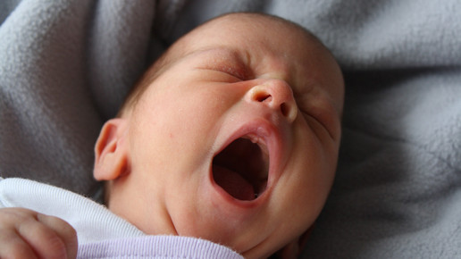 baby gaehnt sandra werner pixelio de