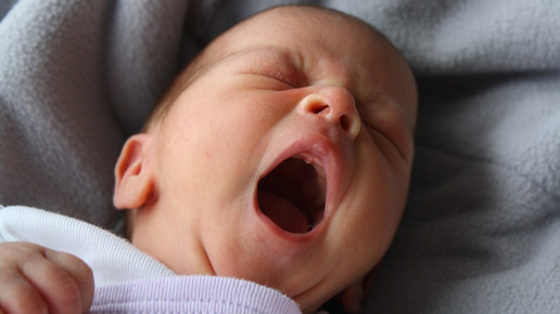 baby gaehnt sandra werner pixelio de