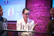 Sabine Joussen auf der Bühne