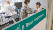 B. Braun impft Belegschaft