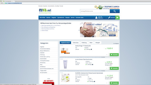eu-versandapotheke screenshot