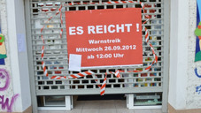Warnstreik in Brandenburg