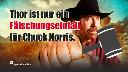 Chuck Norris Thor Faelschungseinfall