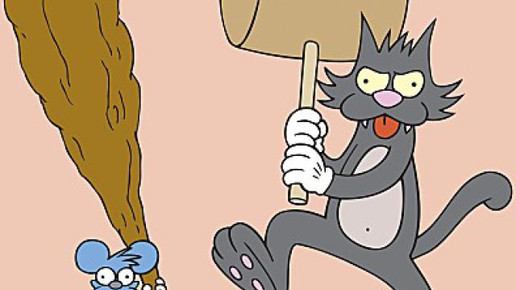 Itchy Scratchy mattgroening