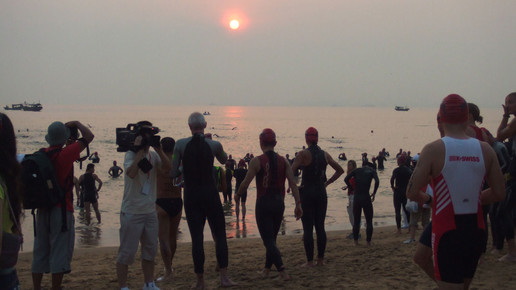 ironman apotheker schwimmen privat