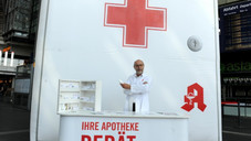 ABDA informiert im Bahnhof