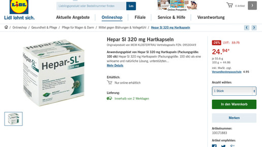 lidl hepar screenshots