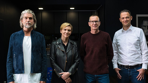 Nils Glagau, Vera Knauer, Dr. Jörn Weißenfeld und Dr. Michael Schmidt