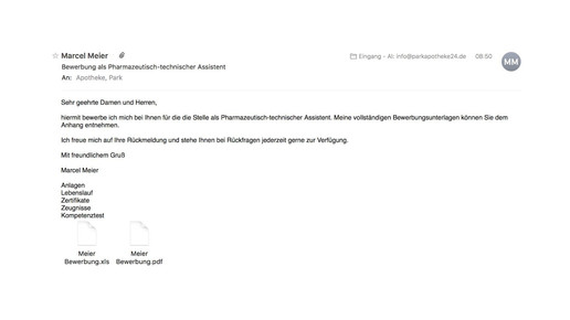 bewerbung virus park-apotheke