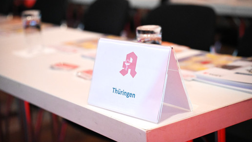 Schild des Apothekerverbands Thüringen