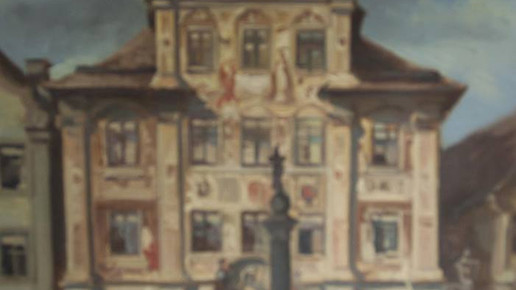 Postkarte Ellwangen1 Adler Apotheke