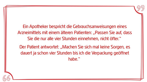 apo witze verpackung