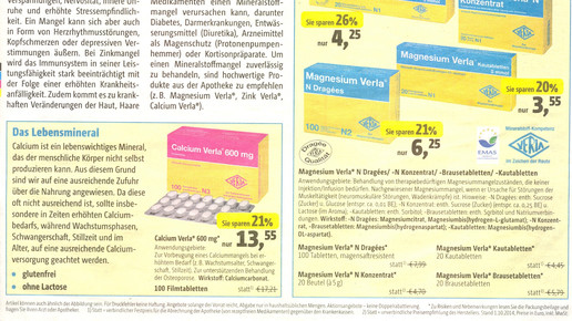 flyer preise nebenwirkungen aa