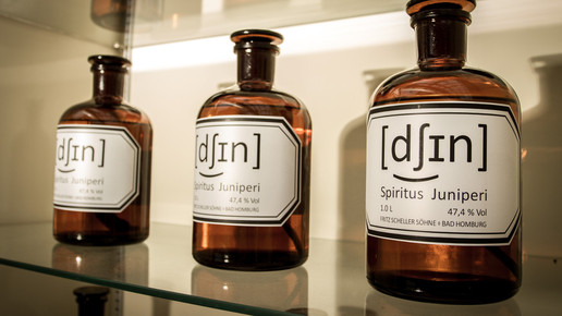 gin flaschen reichspostbitter