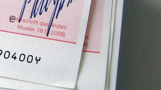 Stempel statt Unterschrift: Praxis stellt auf Durchzug