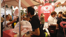 Am schönsten Stand der Messe...