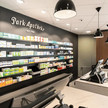 modern umgebaute Park-Apotheke Stuttgart von innen