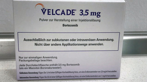 Velcade-Reimport schlecht verschlossen