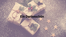 Es muss nicht immer Weihnachtsgeld sein