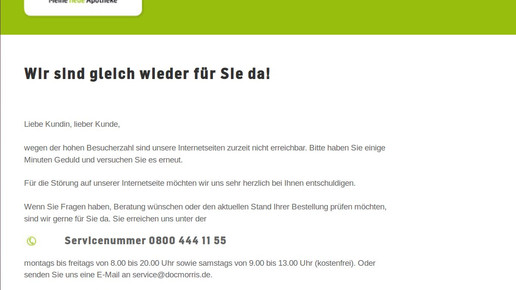 Gericht verbietet DocMorris-Prämien