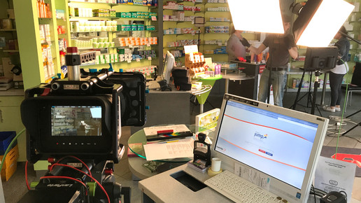 Medice Dreh Schulungsfilm Burg-Apotheke Osnabrueck01 Medice