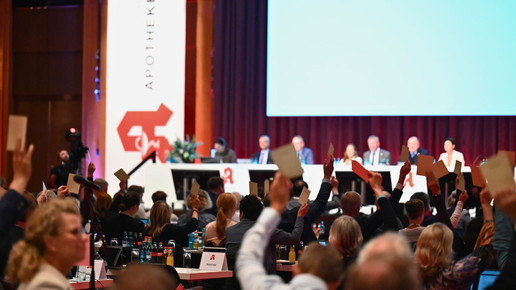 Stimmabgabe beim Apothekertag 2025