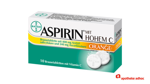 aspirin mit hohem c