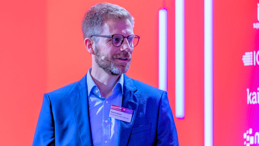 Heinrich Meyer bei einer Veranstaltung