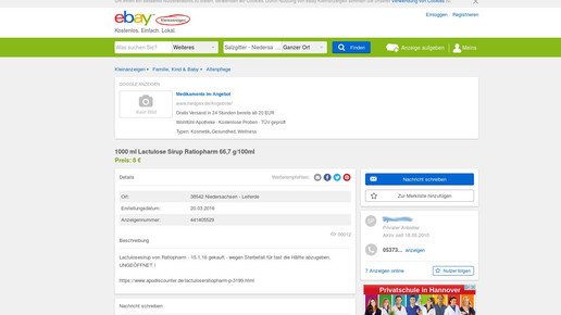 160323 lactulose ebay screenshot