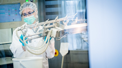 Pharmaproduktion im Labor
