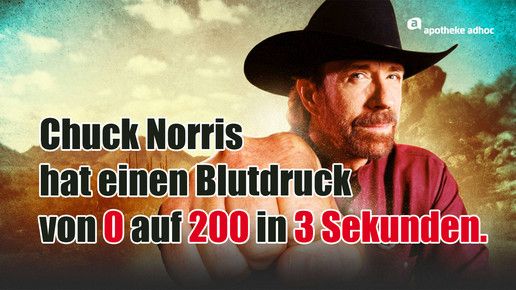 Chuck Norris Blutdruck
