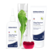  DERMASENCE Produkte bei Psoriasis und Wirkstoff-Reagenzglas