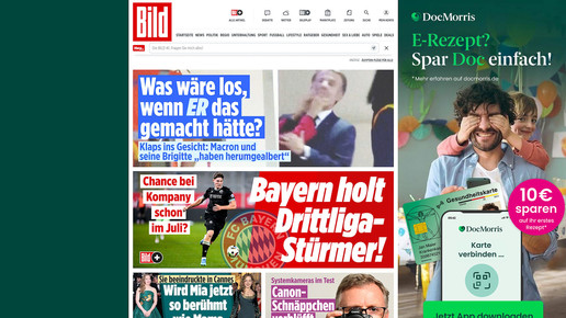 DocMorris: Bonus bei Bild.de