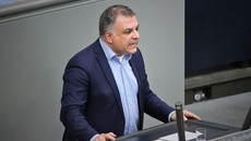 Christos Pantazis spricht im Bundestag