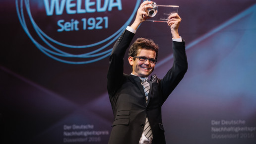 Weleda Brenner Nachhaltigkeitspreis2016 weleda