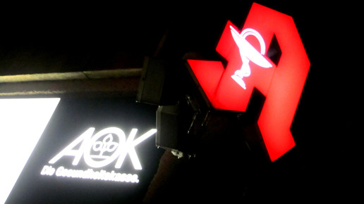 AOK: Zu keinem Zeitpunkt Versender-Werbung