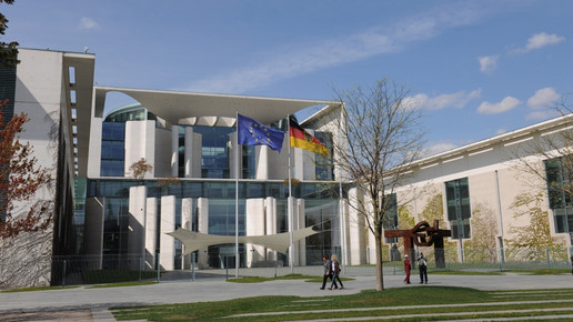 Kanzleramt von außen