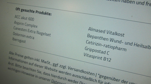 versadapo oft gesucht scs