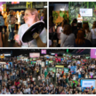 Collage aus Übersichtsbild der Apothekentour in Leipzig 2025, Vortrag in der Grünen Lounge, lachende Gesichter bei einem Beratungsgespräch.