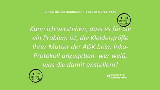 dinge die ein apotheker nie sagen wuerde 164 ddeansw